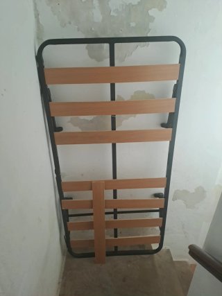 Somier Plegable 190x90cm con Ruedas