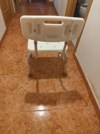 Silla ducha adulto con respaldo