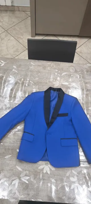 Completo elegante bambino blu