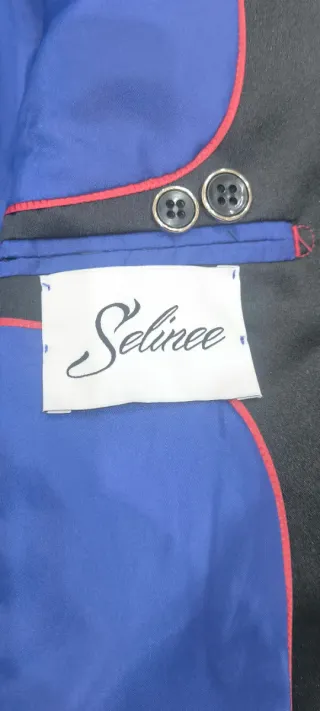 Completo elegante bambino blu