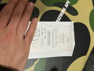 Bapesta Low BAPE Cuero Blanco y Negro