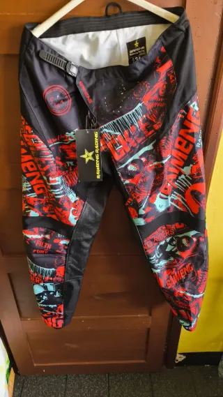 Pantalones Motocross SAMENG RACING Talla 34