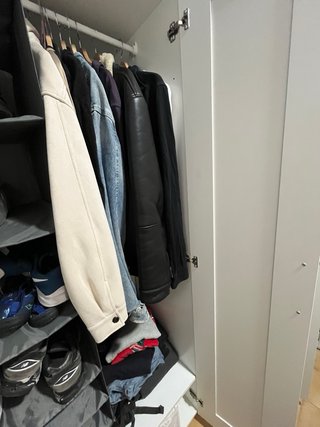 Guardaroba bianco Ikea Brimnes a 3 ante