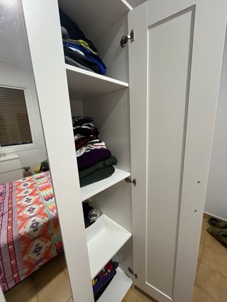 Guardaroba bianco Ikea Brimnes a 3 ante
