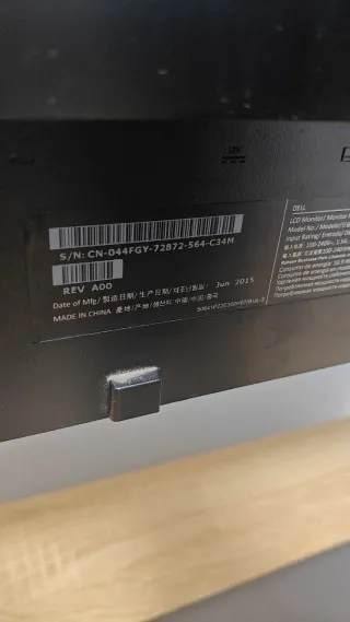 Monitor Dell Negro