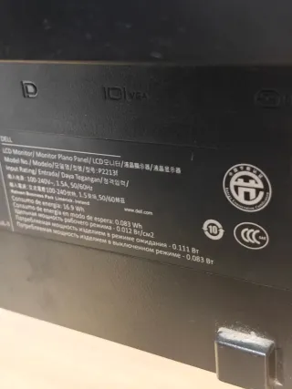 Monitor Dell Negro