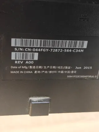 Monitor Dell Negro