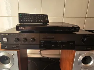 Equipo Hi-Fi Technics + Altavoces Panasonic + DVD