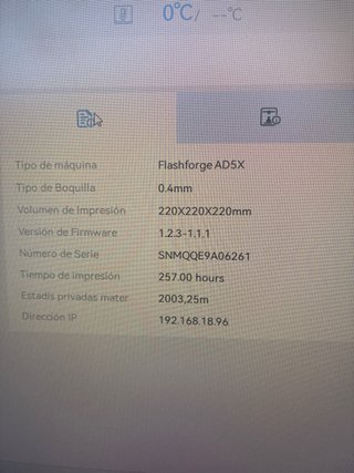 Flashforge Adventurer AD5X Impresora 3D