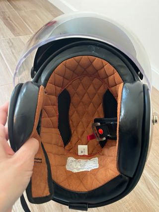 Casco Torc T-50 Marrón Brillante