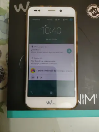 Móvil Wiko Wim Lite Blanco en su caja nuevo