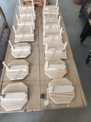 Servilleteros Madera Artesanales