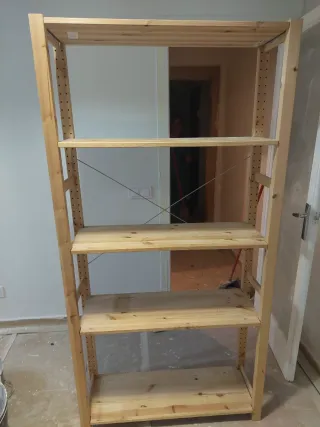 Estanteria de pino ikea