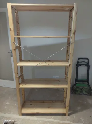 Estanteria de pino ikea