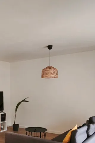 Lámpara ratán Kappeland Ikea