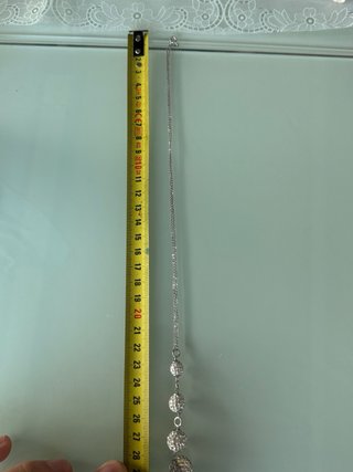 Collana con pendente a cascata argento 925
