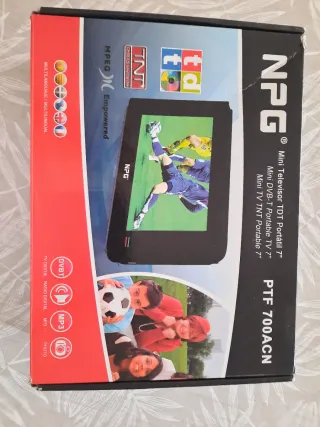 Televisor Portátil NPG 7 TDT PTF 700ACN