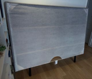 Cabecero RYKKINN IKEA 160cm gris claro