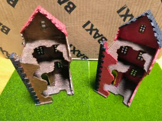 2 Casas en Ruinas Escenografía