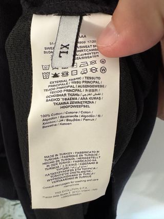 Camisola Trussardi Preta