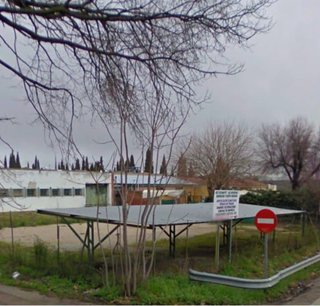 Marquesina de chapa para 6 coches