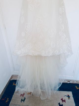 Vestido de Novia Rosa Clará Blanco