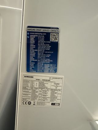 Frigorífico Americano Samsung.