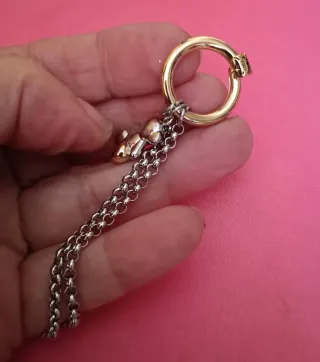 Gargantilla Tous Hold, con oso Bold Bear Bicolor.