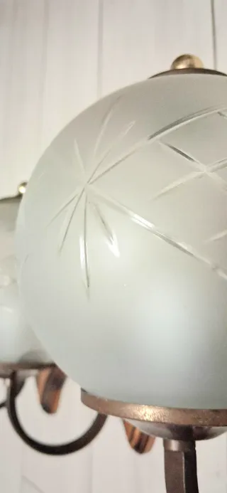 Set 3 Lampade da Parete Vintage