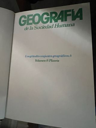 Geografía de la sociedad humana (Spanish Edition)