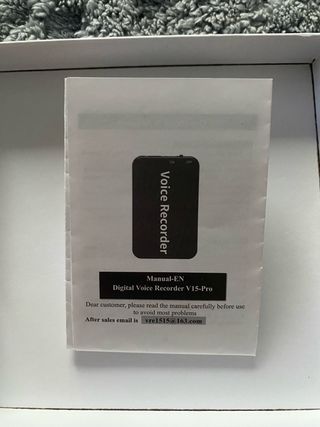 Grabadora Digital Vandition 64GB negra
