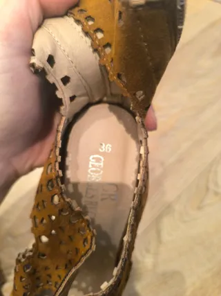 Zapatos sandalias de tacón