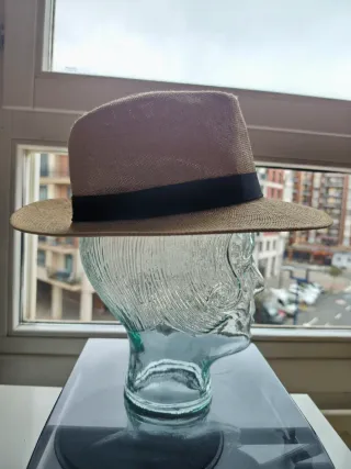 Sombrero Verano Talla 57 Estilo Panamá/Fedora