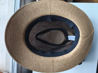 Sombrero Verano Talla 57 Estilo Panamá/Fedora