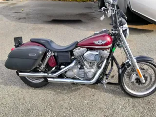 Harley Davidson Dyna Super Glide Granate