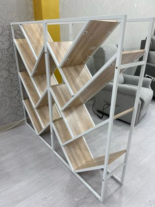 Estantería Diseño Metálica y Madera