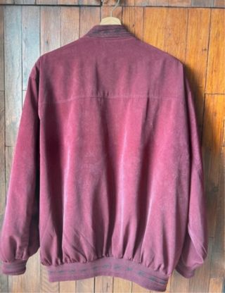 Giubbotto bomber vintage bordeaux L anni 90