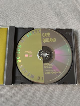 CD Café Quijano - Lo Mejor de los Mejores