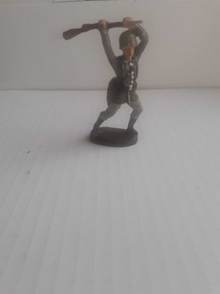 Figura soldado Elastolin antigua