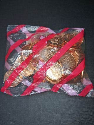Bolsas 2 y 5 Céntimos España 2002 FNMT-RCM