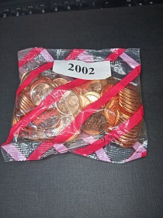 Bolsas 2 y 5 Céntimos España 2002 FNMT-RCM