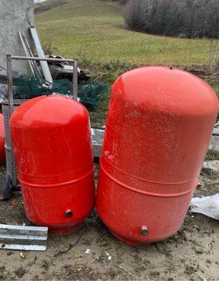 Bidoni vuoti fusti 200 litri metallo