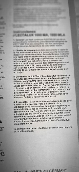 Foco Flectalux 1000 MLA Halógeno