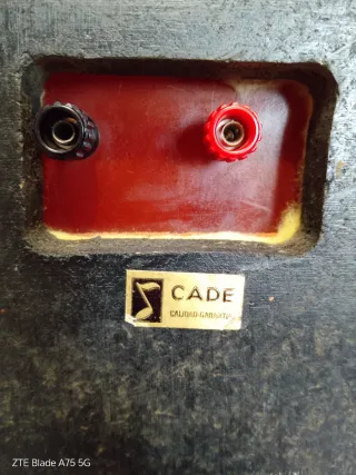 Altavoces CADE antiguos