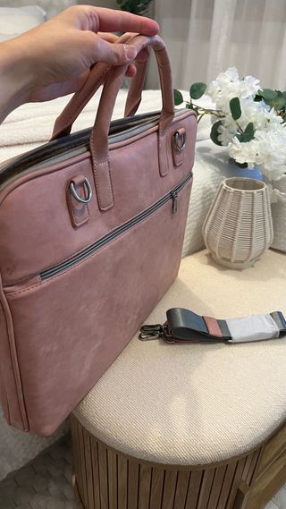 Maletín rosa grande nuevo