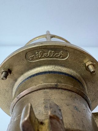 Foco MILETICH antiguo de barco