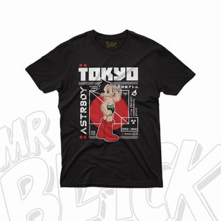 Camiseta Astro Boy Tokyo Algodón UNISEX