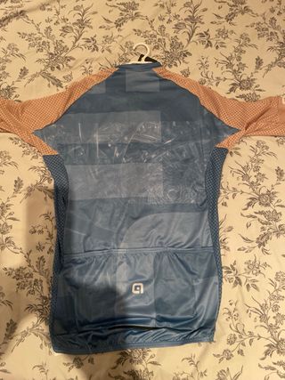 Maillot Ciclismo Alé Azul y Beige Talla S