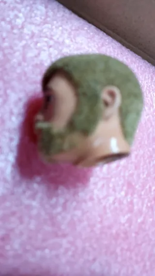 Cabeza Geyperman Rubio con Barba