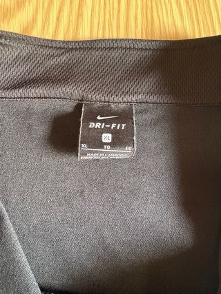 Giacca Nike Dri-Fit Nera con zip taglia Xl